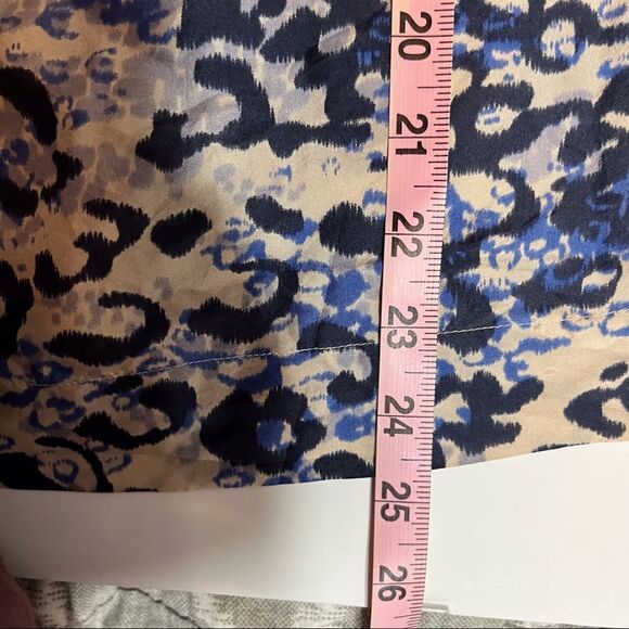 Cabi silk sleeveless cascading ruffle top - Picture 14 of 16